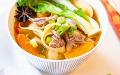 Taiwanesische Beef-Noodle-Soup